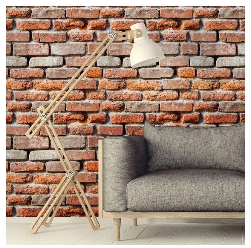 Autocolant perete Ambiance Woodstock, 60 x 60 cm