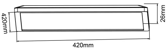 Brilliant - Plafonieră LED dimmabilă SORELL LED/24W/230V neagră + telecomandă