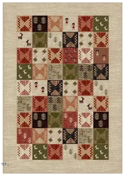 Covor Clasic Lotus 1550 Crem-Bej Selectează mărime: 200 X 300