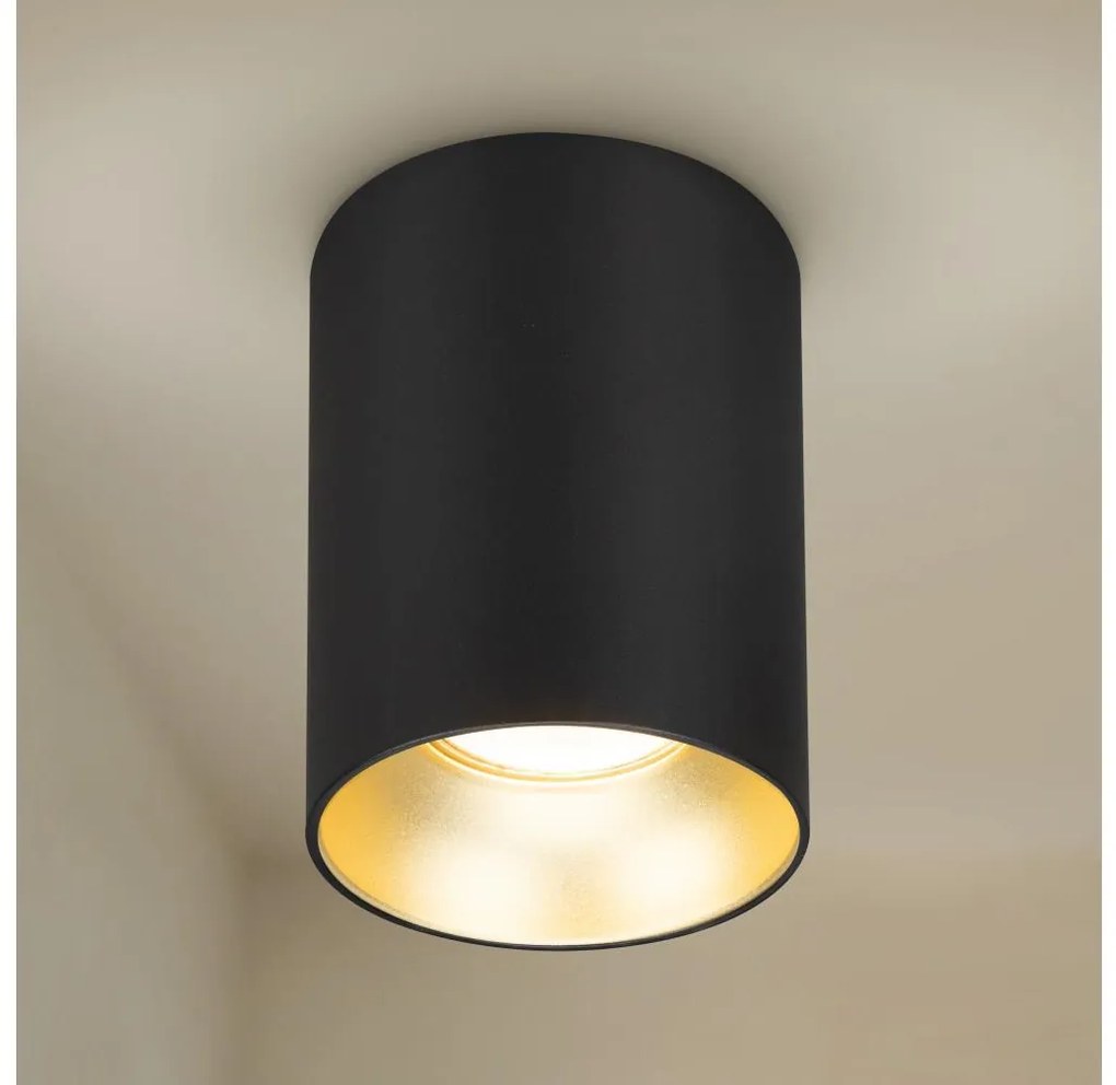 Brilagi - Spot LED RGBW dimmabil TRINE 1xGU10/30W/230V negru/auriu