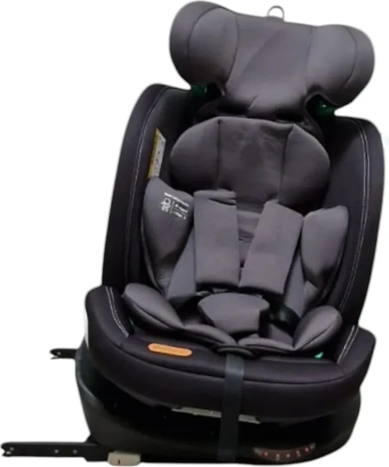 Scaun Auto cu Isofix Baby Care™ HD18, Cu rotire 360 grade, Omologare R-129 i-Size, 0-36 kg, Tetiera reglabila, Transformabil in scoica auto, Sistem