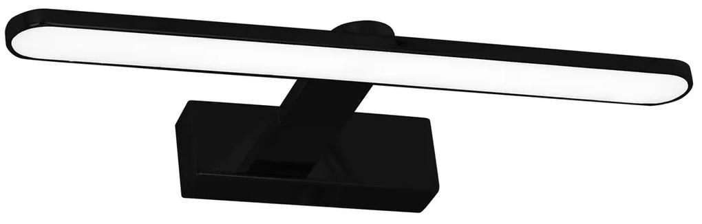 Aplica LED pentru tablou/oglinda baie IP44 SPLASH negru