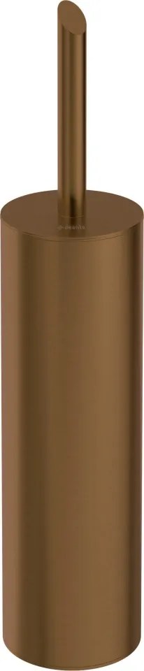 SILIA - Perie Toaletă de Sine Stătătoare, Bronz Periat (ADI_C712)