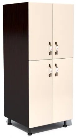 Soldat 60 cu 4 usi Zebra MDF vanilie simplu