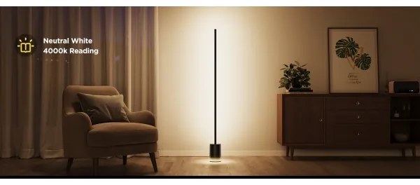 Lampadar LED Govee Smart MATTER LED RGBICWW Wi-Fi + telecomandă