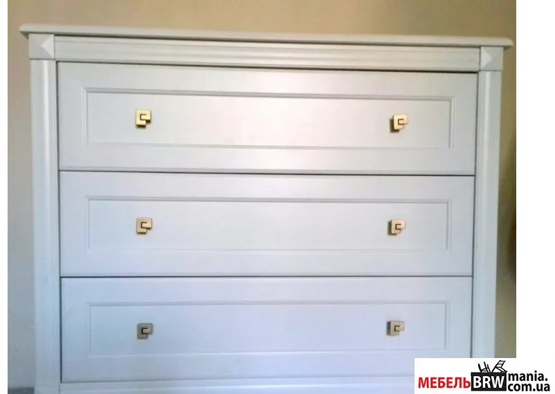 Comoda Kleo 3 Sertare MDF Alb