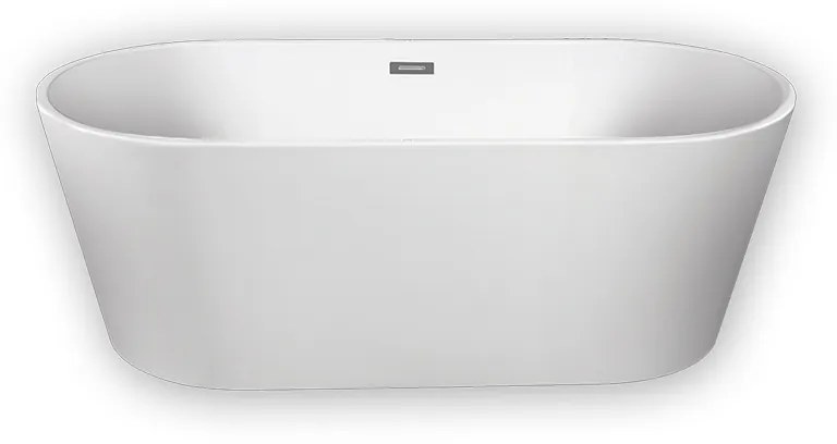 Cada freestanding, Florida, Denisa P-170, ovala, cu instalatie completa, alb