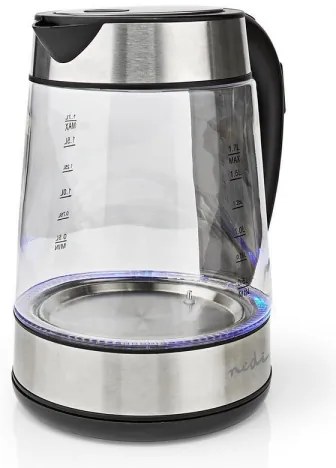 Nedis KAWK320EGS - Fierbător 1,7 L 2200W/230V