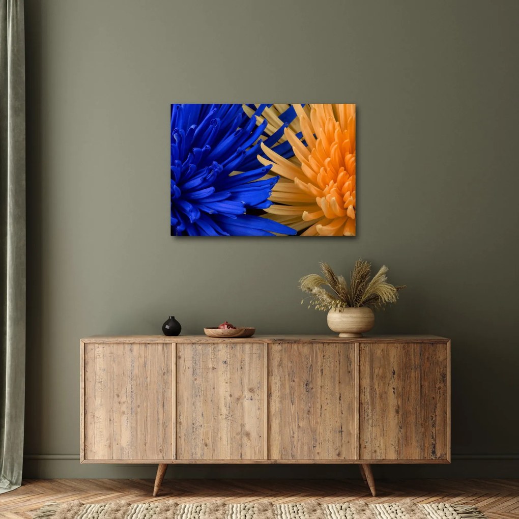 Tablou detailat cu flori (70x50 cm)