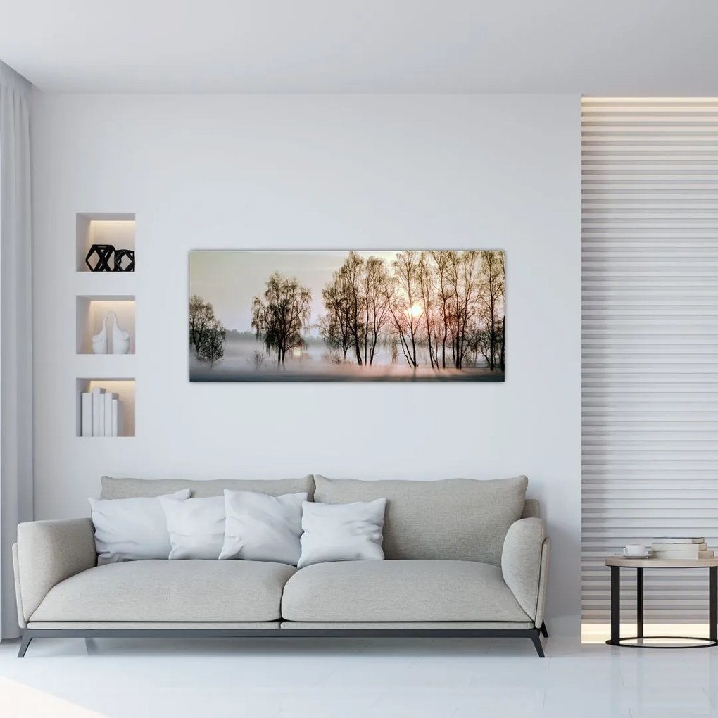 Tablou - Dimineața mohorâtă (120x50 cm)