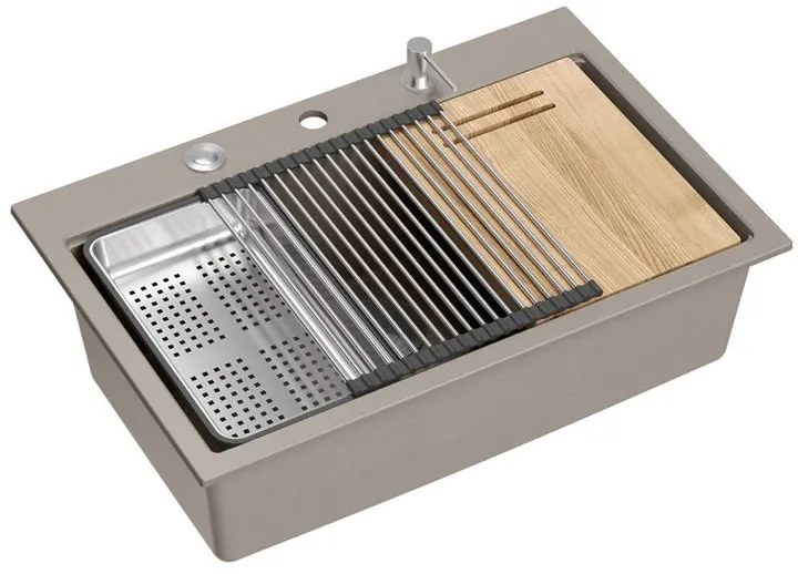 Chiuveta din granit MARC 110 WORKSTATION bej