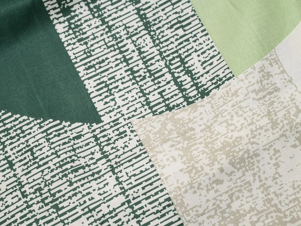 Lenjerie de pat din microfibra GREVERA verde Dimensiune lenjerie de pat: 70 x 80 cm | 140 x 200 cm