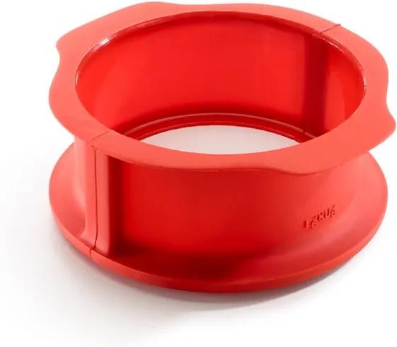 Formă din silicon pentru tort Lékué, ⌀ 15 cm, roșu