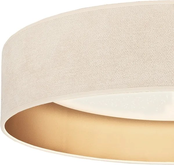 Brilagi-LED dimabil mare SM. ST. 24W/230V 3000–6000K Ø 45 cm crem/auriu WT+DO