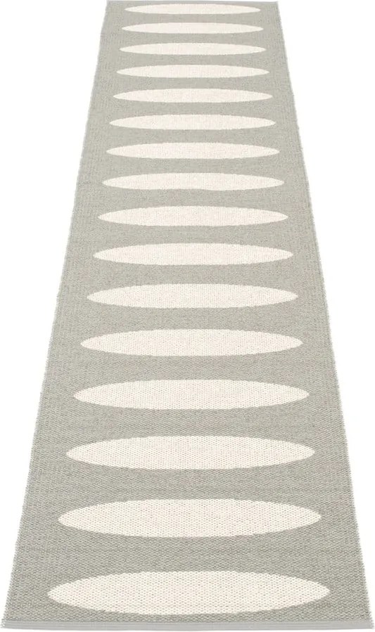 Covor tip traversă pentru interior și exterior gri 70x300 cm Ella Warm Grey – Pappelina