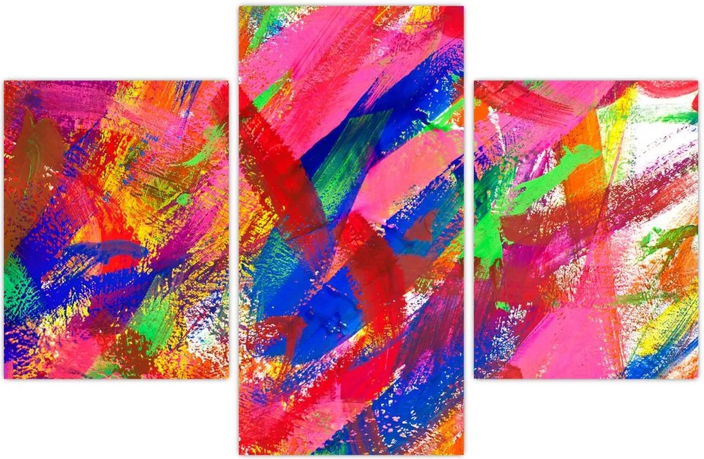 Tablou - Abstract colorat (90x60 cm)