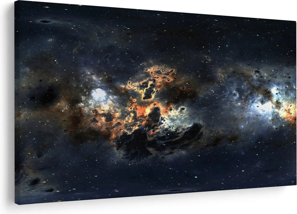 Tablou - Universul cu Nebula (90x60 cm)
