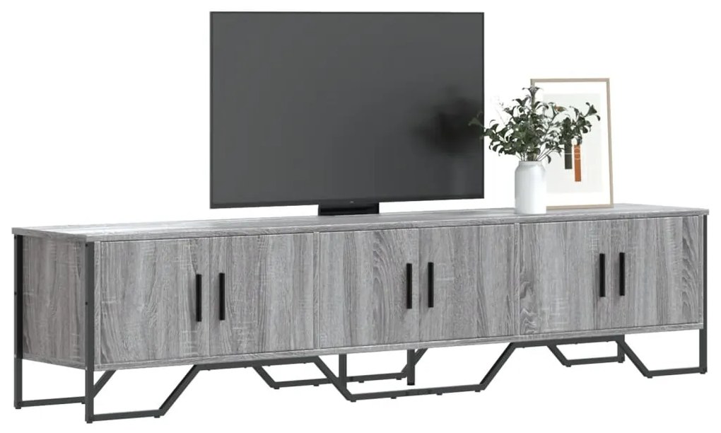vidaXL Dulap TV, gri sonoma, 180x34x41 cm, lemn prelucrat
