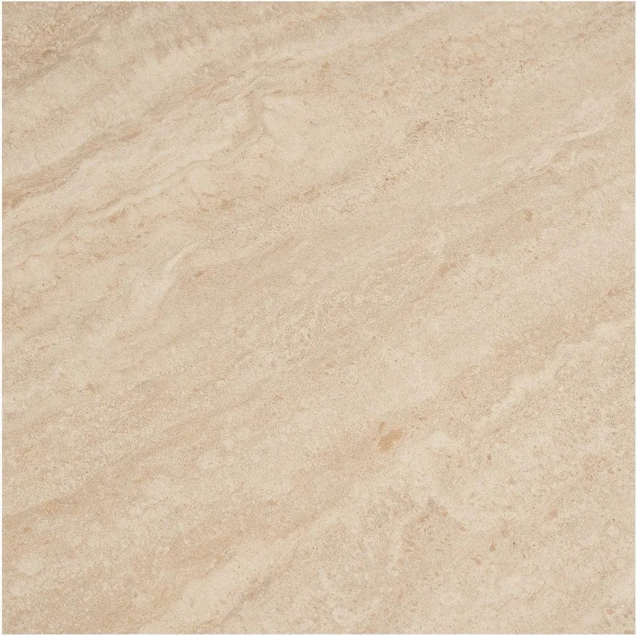 Măsuță de cafea bej rotundă cu blat ceramic ø 70 cm Annecy – House Nordic