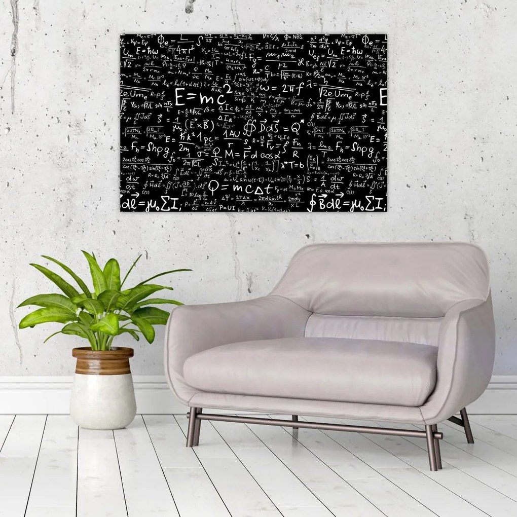 Tablou - Matematică (90x60 cm)