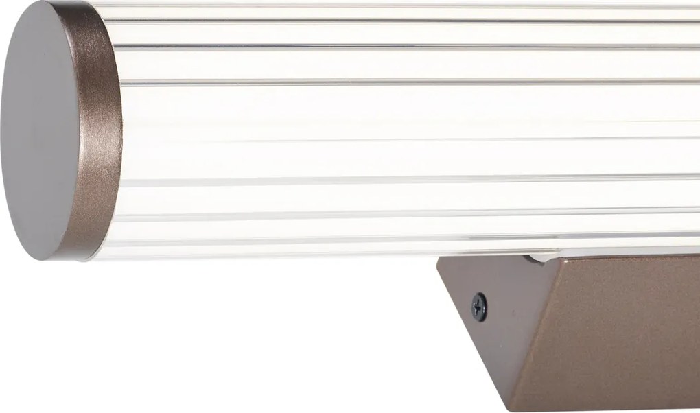 Lampă de perete retro bronz 40.4cm Inclusiv LED IP44 - Coco