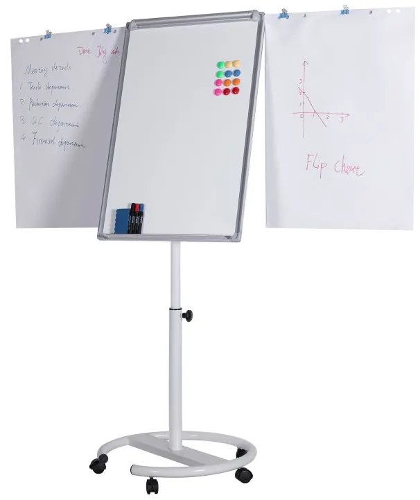 Jago Flipchart cu bază rotundă - 60 x 90 cm