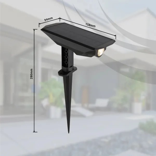 Corp de iluminat LED solar Globo 36021 LED/1W/3V IP44