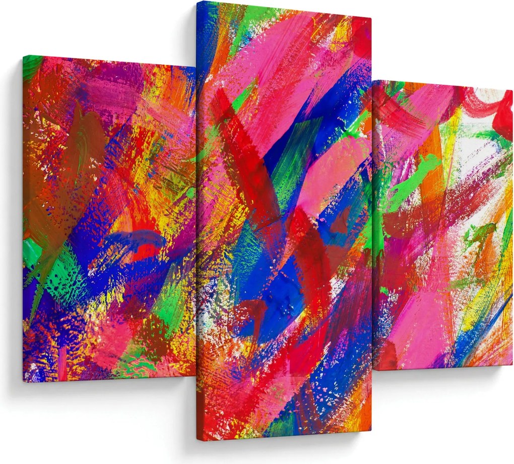 Tablou - Abstract colorat (90x60 cm)