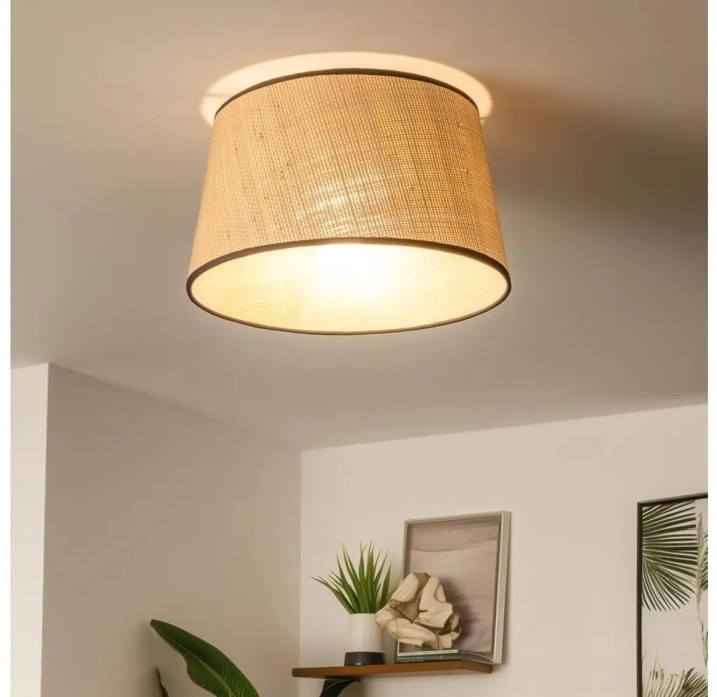 Brilagi - Plafonieră LED CERIA 1xE27/40W/230V Ø35 cm bej