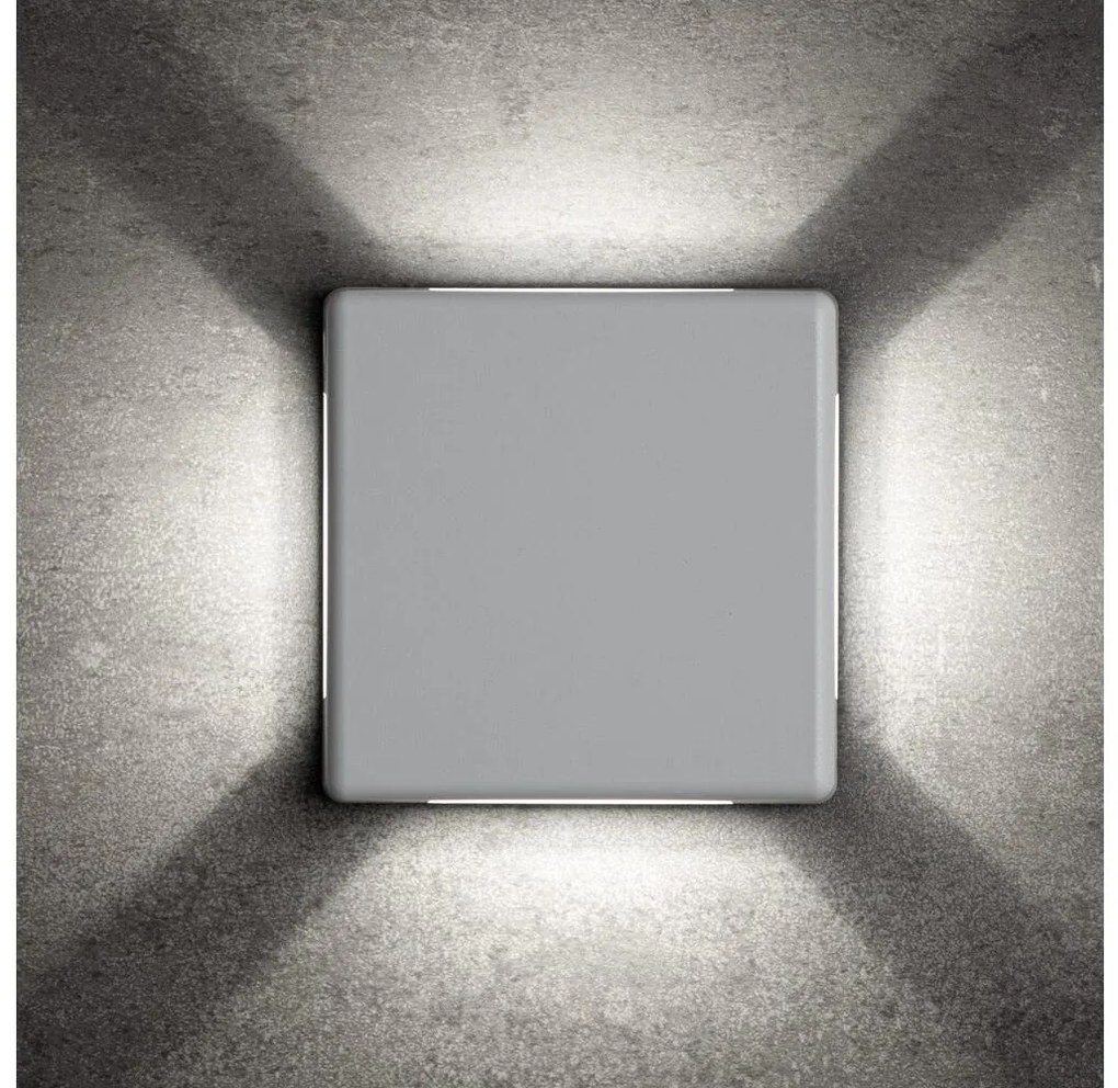 Kanlux 39180 - Aplică LED de exterior REFAZI LED/6W/230V IP54 alb