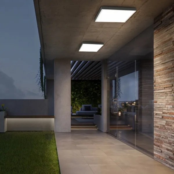 Plafonieră LED pentru baie Brilagi FRAME LED/50W/230V 3000/4000/6000K IP44 alb