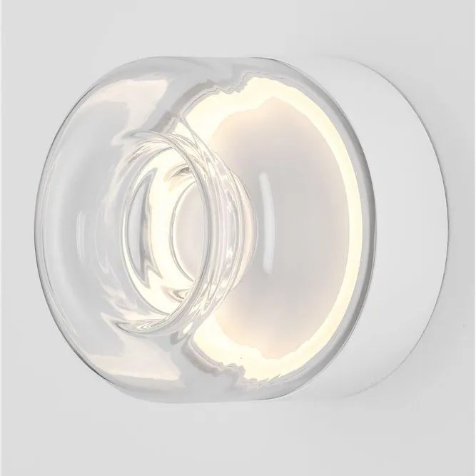 Aplica perete stil minimalist Doris alb