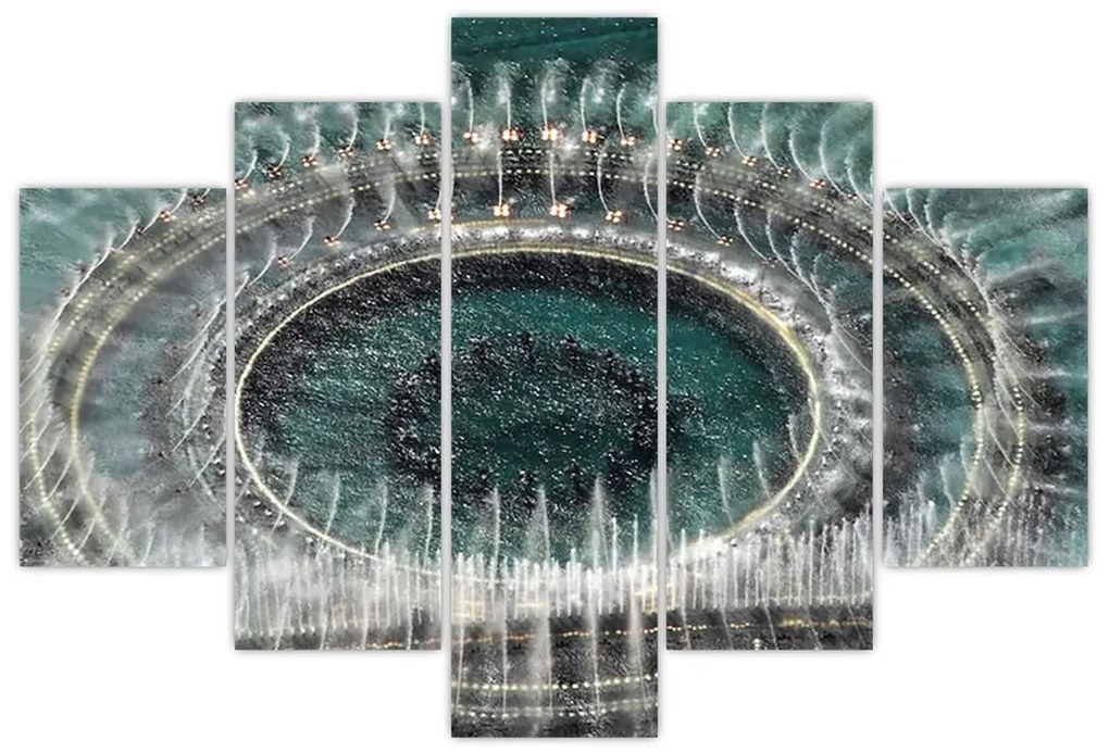 Tablou cu fântănă arteziană (150x105 cm)