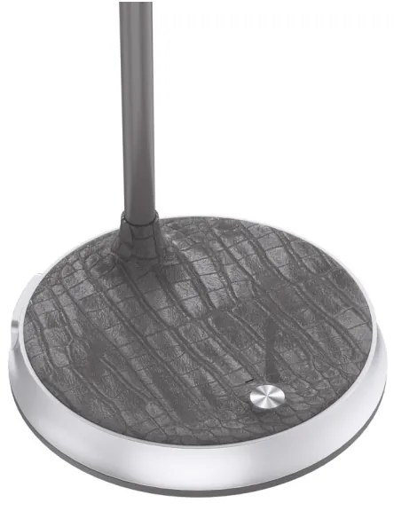 Immax 08972L - Lampă de birou LED reglabilă FINCH LED/9W/12/230V gri/crom