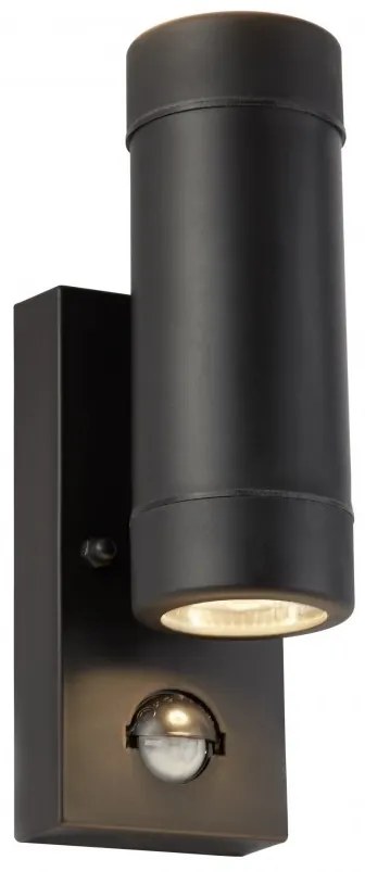 Aplica LED de exterior cu senzor de miscare Up and Down 6492-2BK SRT