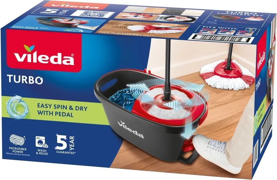 Set găleată și mop Vileda Turbo
