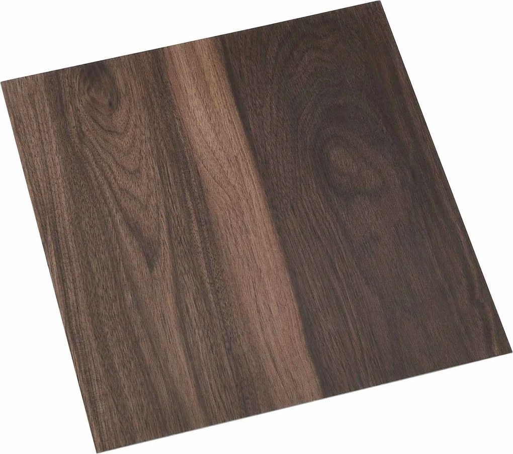 vidaXL Plăci de Pardoseală 55 pcs Maro închis 5,11 m² PVC