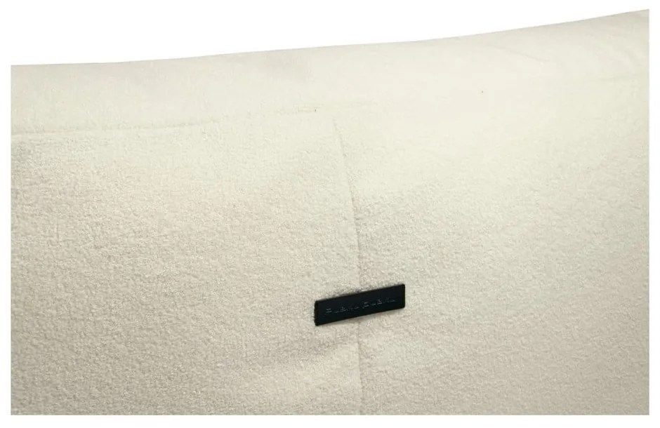 Fotoliu bean bag maro cu tapițerie din țesătură bouclé Sofa Tube 190 – SLOWDOWN