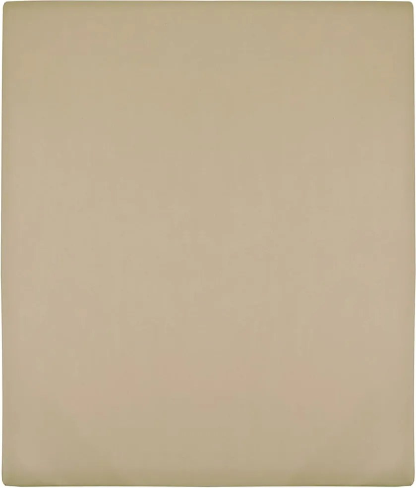 vidaXL Cearșaf de pat cu elastic, gri taupe, 160x200 cm, bumbac