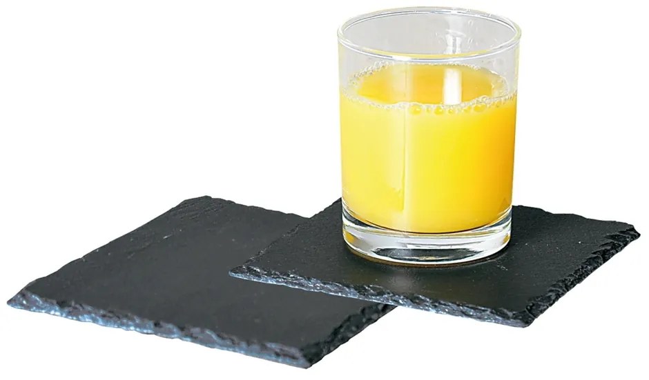 Set de suporturi din ardezie Kesper 38110 2 buc,13 x 13 cm