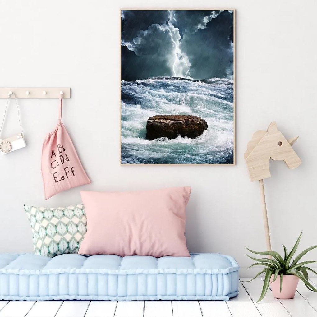 Poster - Marea furtunoasă (A4)