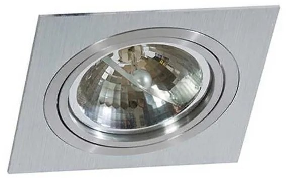 Spot incastrabil directionabil de tavan/plafon SIRO 1 ALU