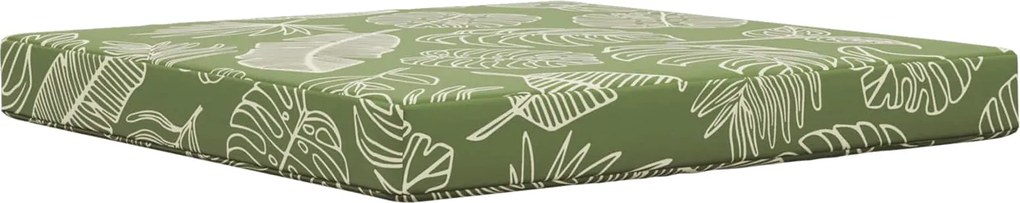 vidaXL Perna pentru canapea de exterior Design cu frunze Poliester