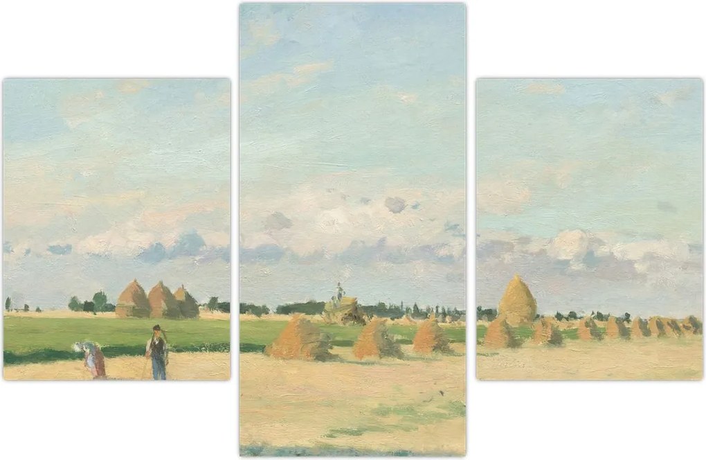 Tablou - Camille Pissarro, Landscape, Ile de France, reproducere (90x60 cm)