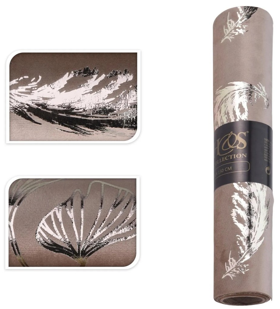 Traversa de masa Leaf bej 28x150 cm - modele diverse
