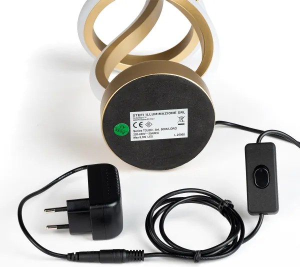 Lampă LED de masă ONLI KIRA LED/10W/230V 4000K 28 cm auriu