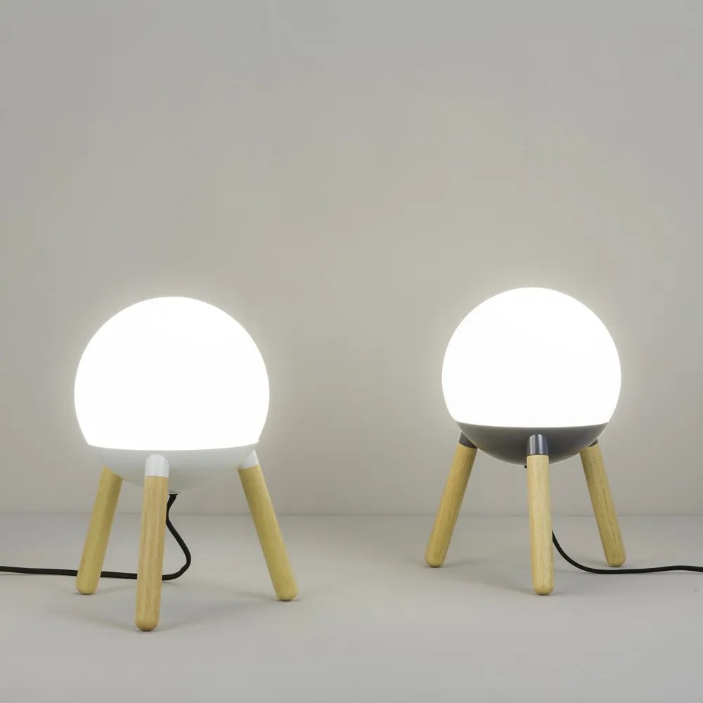 Lampa de masa / Veioza design modern minimalist MINE Grey 28379