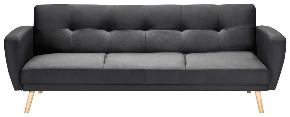 Canapea 3 locuri Flong (negru) . 1008650
