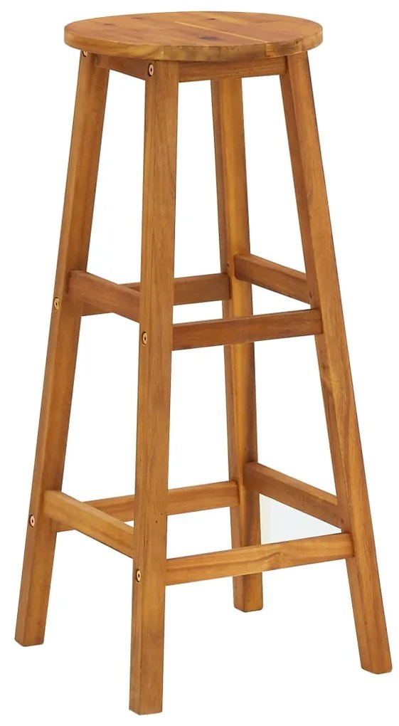 310287 vidaXL Taburete de bar, 6 buc., lemn masiv de acacia