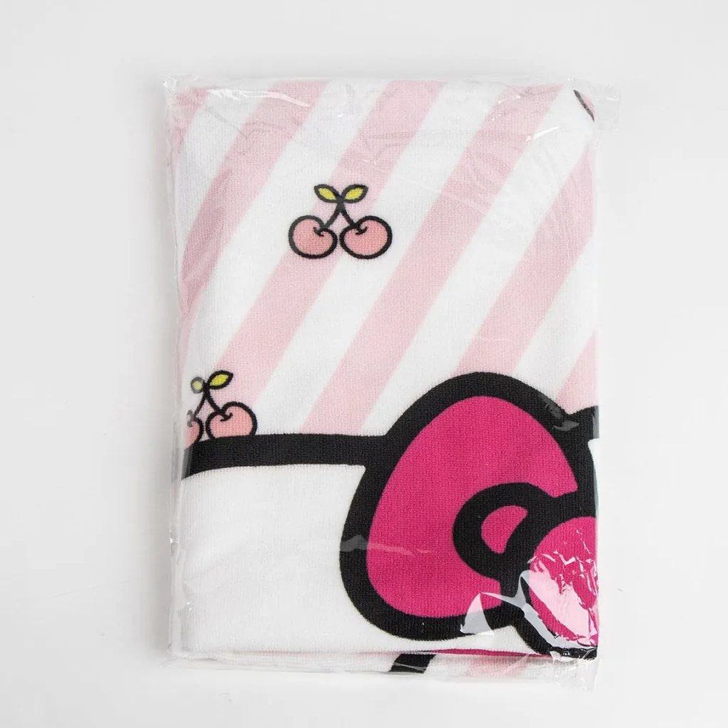 Hello Kitty Cherry prosop de baie, prosop de plajă 70x140cm (Uscare Rapidă)